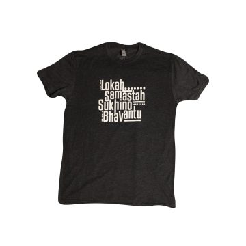 Lokah Samastah Sukhino Bhavantu Men's Mantra T-Shirt